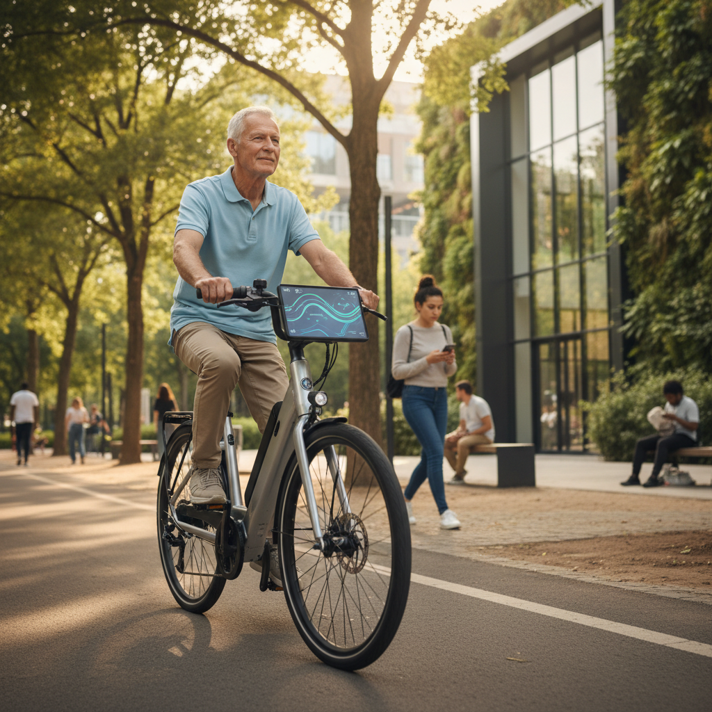 เทรนด์อนาคต 2026: E-Bike อัจฉริยะเพื่อความปลอดภัยผู้สูงวัย - smart-ebike-ai-safety-trend