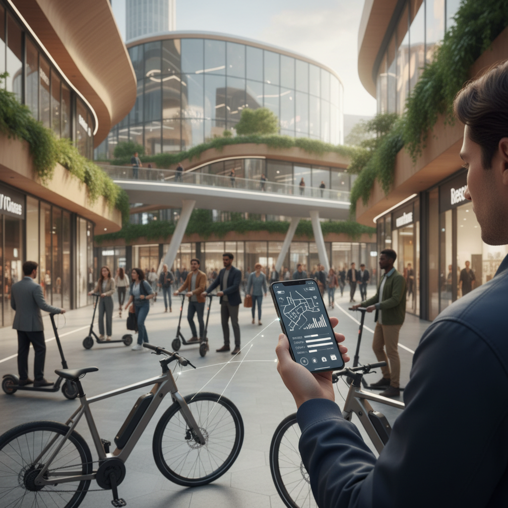 อนาคต EV 2026! E-Bike เชื่อมแอปฯ วางแผนเส้นทางสุดล้ำ - smart-ebike-app-integration-trend