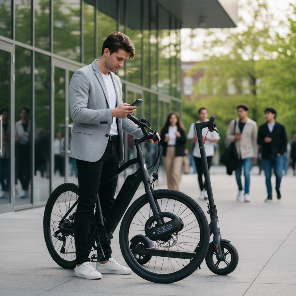 เทรนด์ EV 2026: นวัตกรรม E-Bike สั่งล็อกผ่านแอปฯ กันขโมย - smart-ebike-app-security-trend