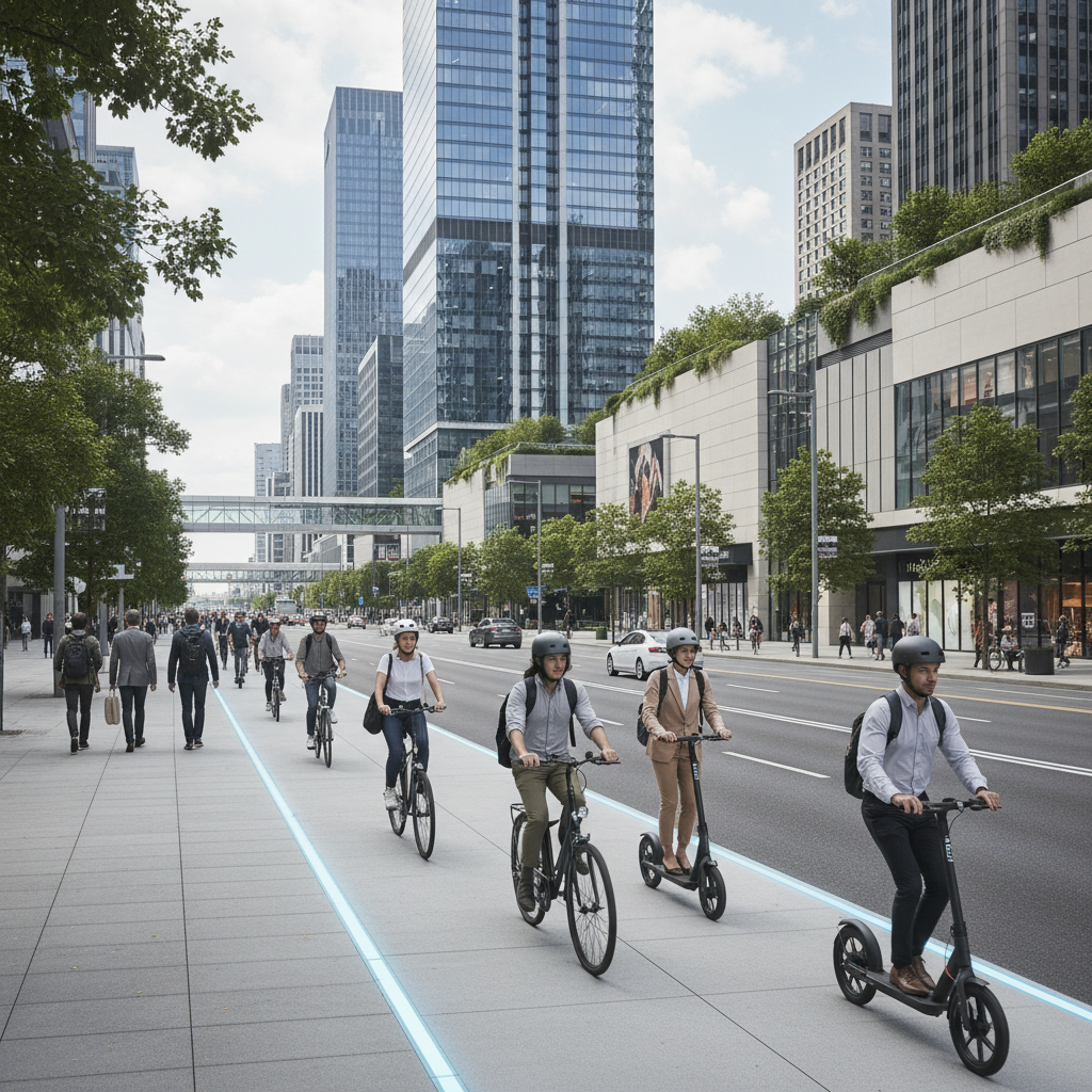 เทรนด์ EV 2026: นำร่องเลน E-Bike อัจฉริยะตอบโจทย์คนเมือง - smart-ebike-lane-ev-trend