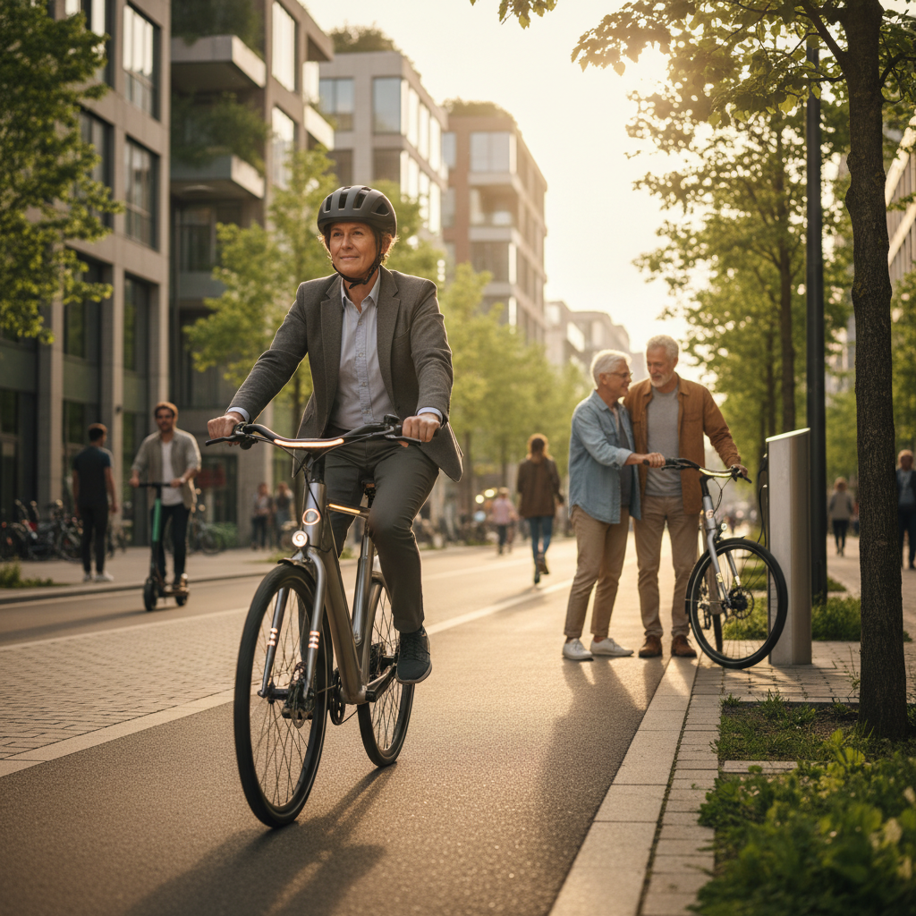 เจาะเทรนด์โลก 2026: E-Bike อัจฉริยะ ปลอดภัยขั้นสุด - smart-ebike-safety-trend