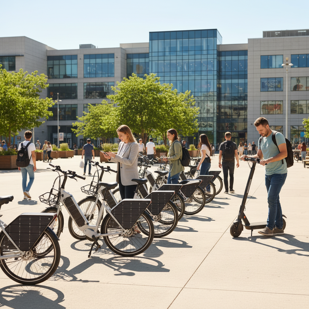 เทรนด์ EV 2026: E-Bike โซลาร์เซลล์ ชาร์จเองไม่ง้อปลั๊ก - solar-cell-ebike-ev-trend