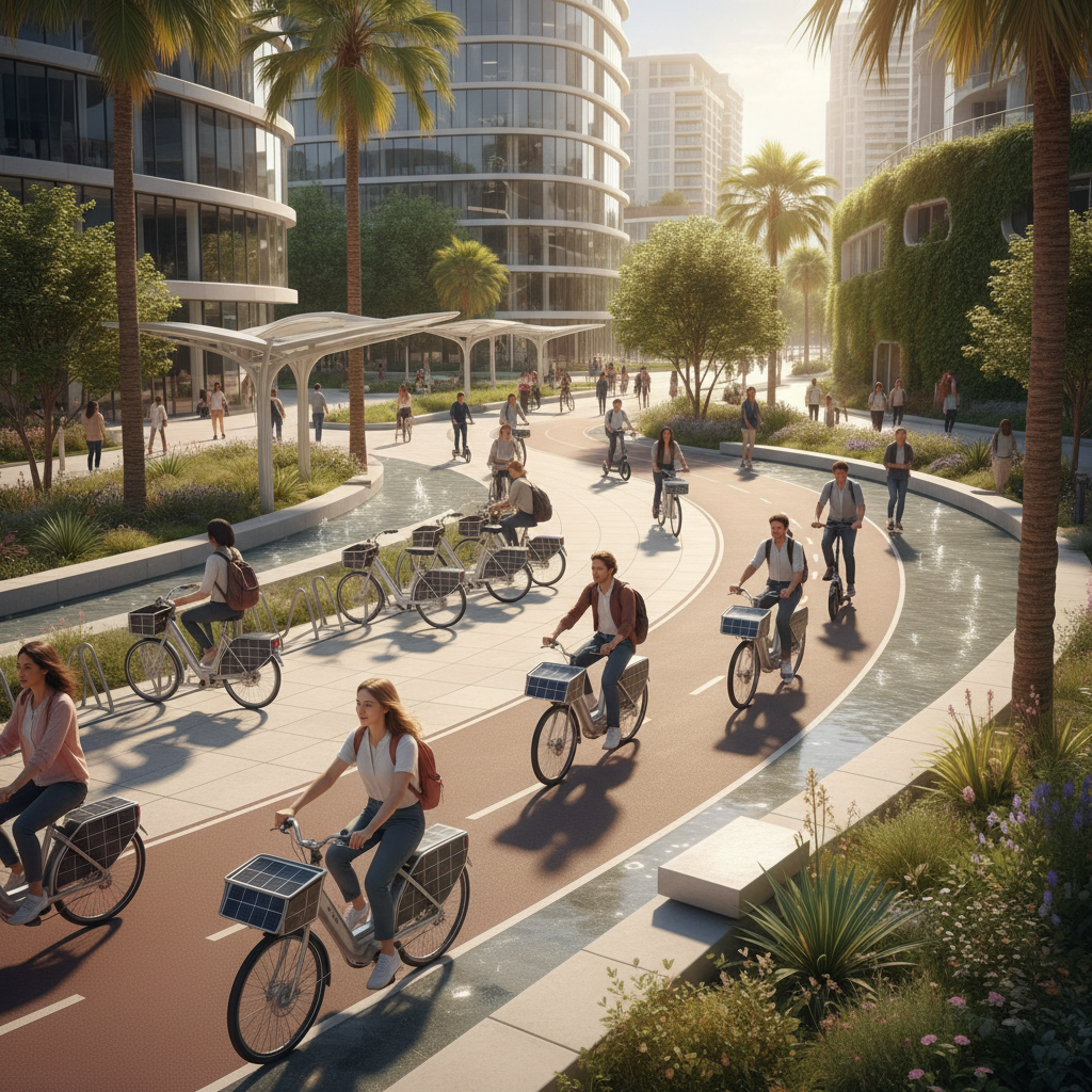 เทรนด์ปี 27! E-Bike โซลาร์เซลล์ ชาร์จแบตเองได้ไม่ง้อปลั๊ก - solar-cell-ebike-trend-2027