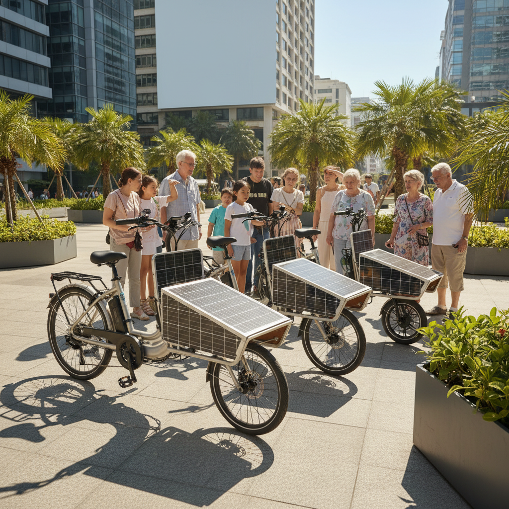ล้ำไปอีกขั้น! เทรนด์ E-Bike โซลาร์เซลล์ ชาร์จเองได้ปี 2027 - solar-cell-ebike-trend