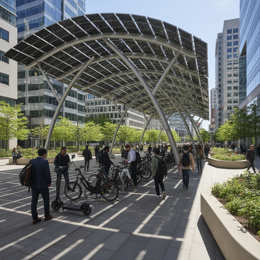 อนาคตของ E-Bike! ส่องเทรนด์ชาร์จพลังงานแสงอาทิตย์สุดอีโค่ - solar-charging-ebike-future