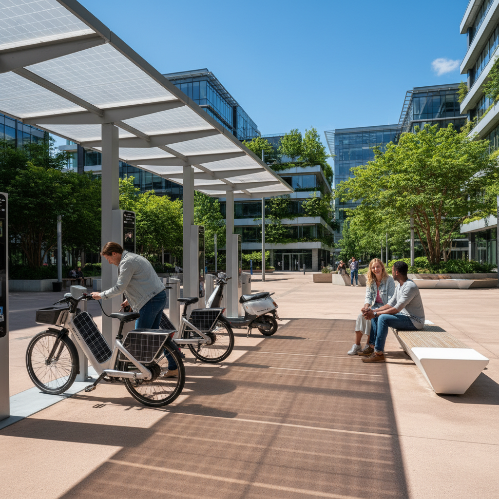 เจาะเทรนด์ Solar Charging! อนาคต E-Bike ชาร์จฟรีลดค่าไฟ - solar-charging-ebike-future-trend