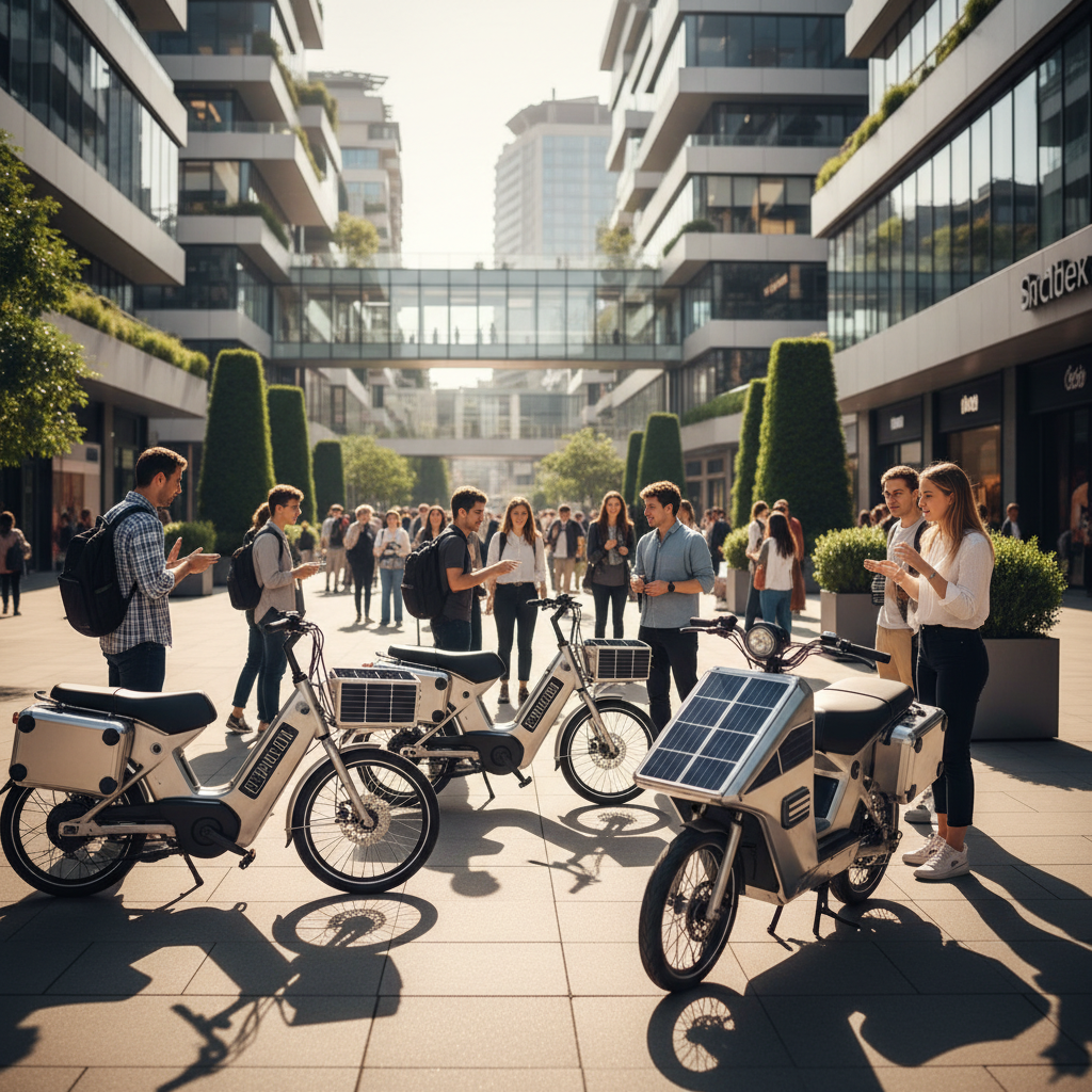 อัปเดตเทรนด์ EV 2026! ส่อง E-Bike พลังงานแสงอาทิตย์สุดล้ำ - solar-power-ebike-ev-trend