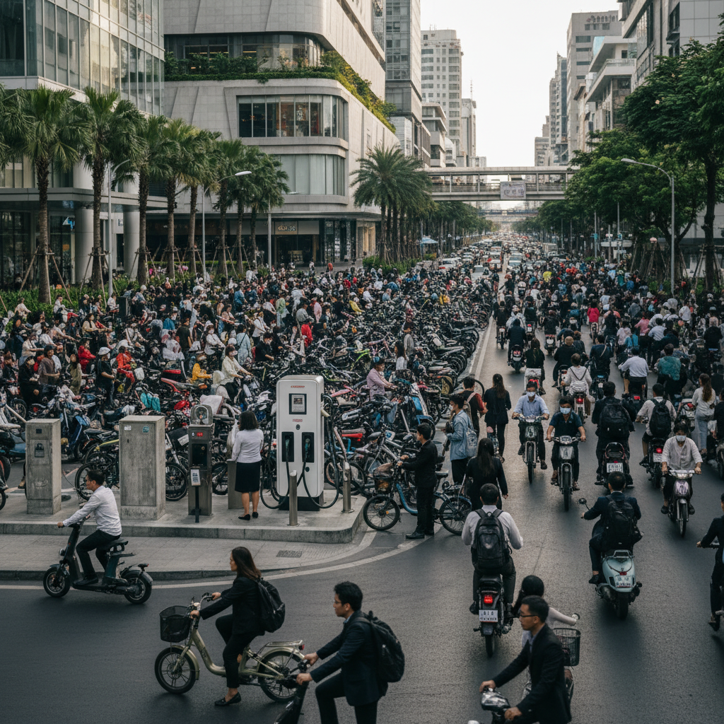 เจาะลึกตลาด EV 2026! ทำไมวัยทำงาน-นักเรียนหันมาใช้ E-Bike - thai-ev-ebike-market-trend