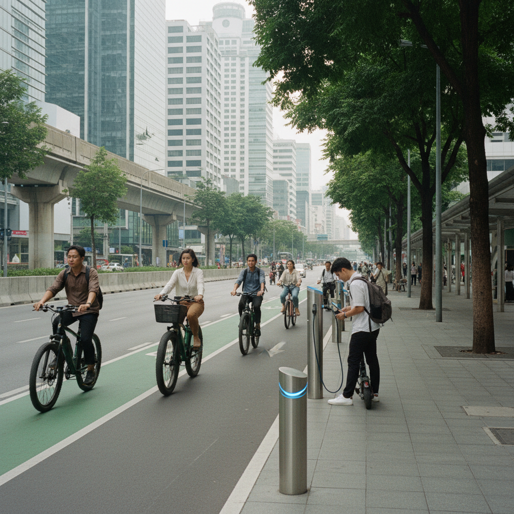 นโยบาย EV อนาคต: จับตารัฐผลักดัน E-Bike ลดฝุ่น PM2.5 - thai-ev-policy-ebike-trend