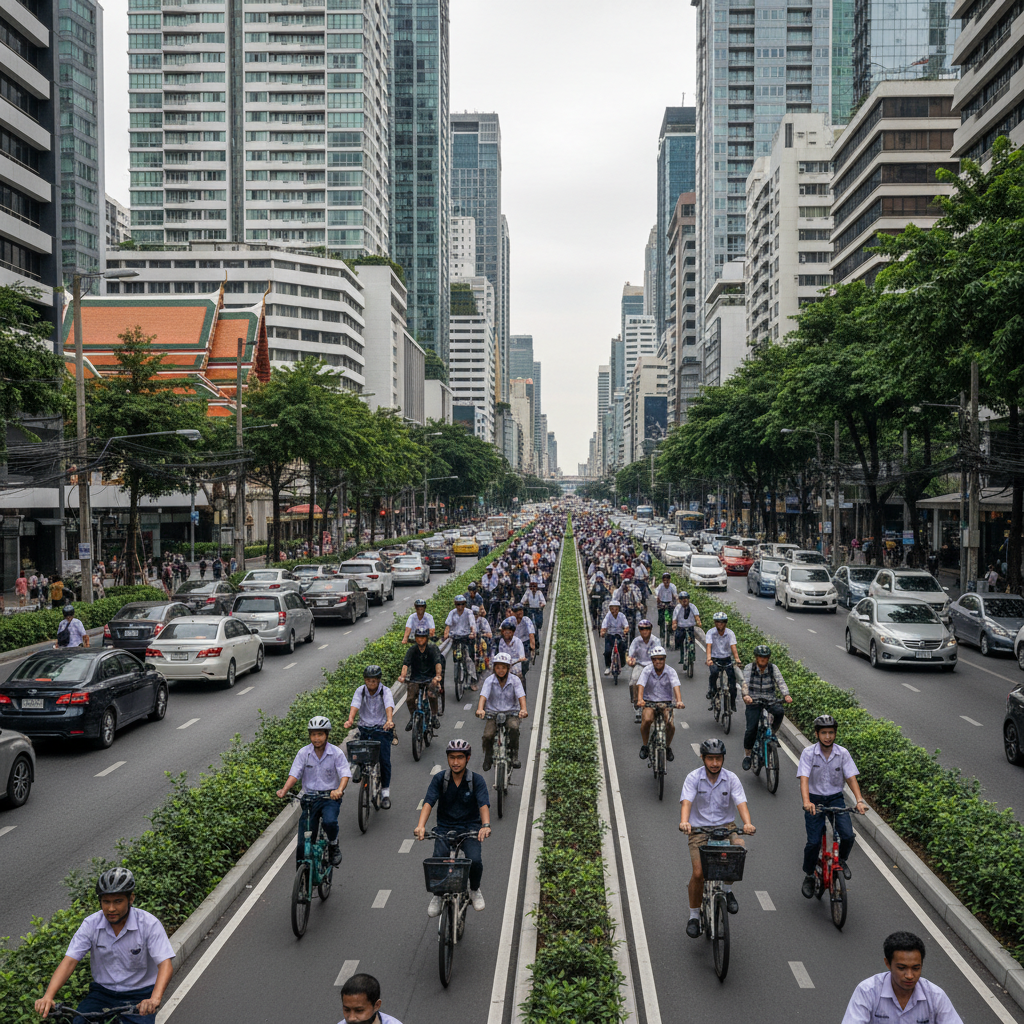 เทรนด์ EV ไทย 2026: จับตานโยบายรัฐดัน E-Bike ลดมลพิษเมือง - thai-ev-policy-ebike-trend
