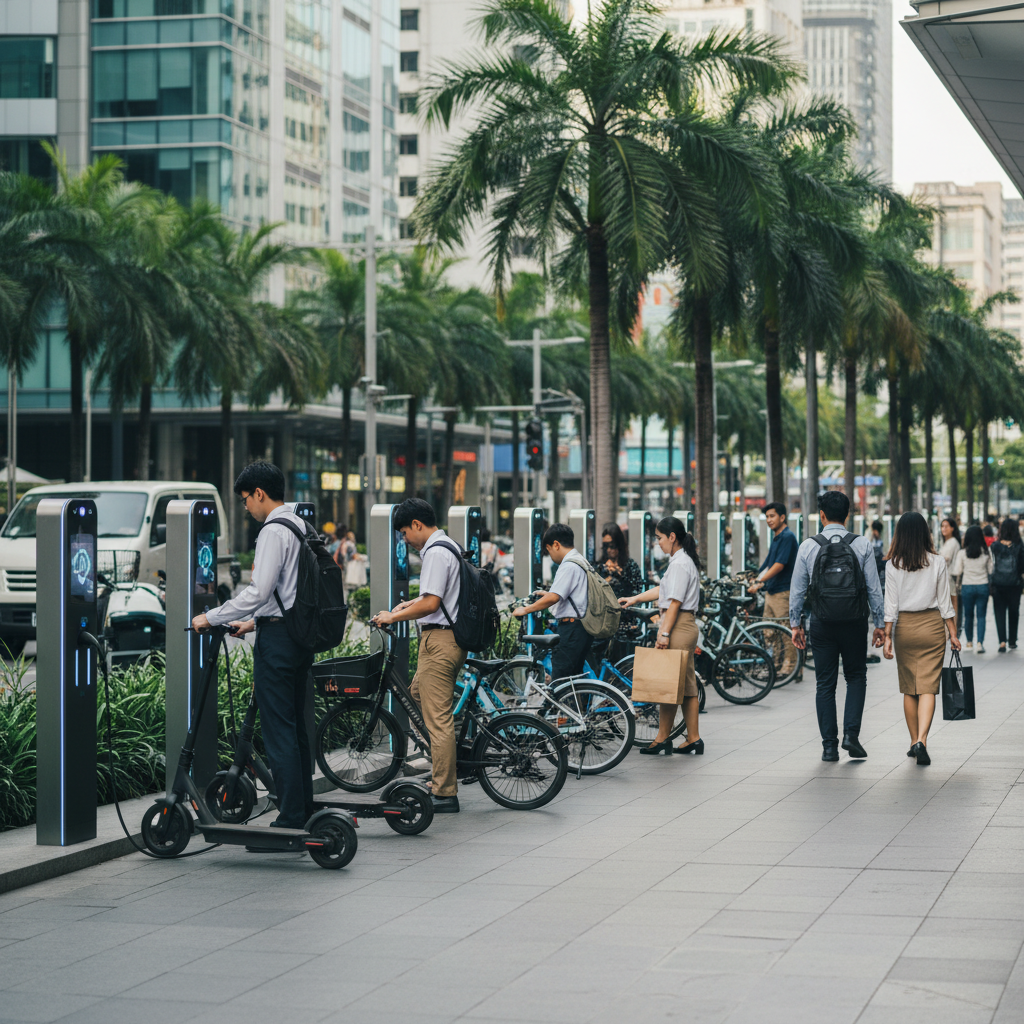 อนาคต EV ไทย! ภาครัฐจ่อขยายสถานีชาร์จ E-Bike รับปี 2027 - thai-gov-ev-charging-trend