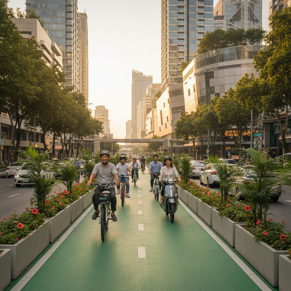 อนาคต EV ไทย! จับตานโยบายรัฐผุดเลนพิเศษหนุนใช้ E-Bike - thai-gov-ev-policy-ebike-lane