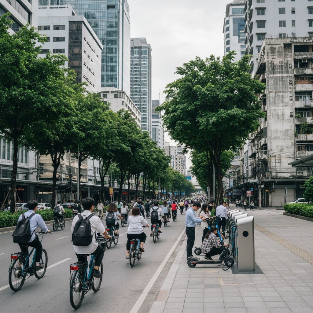 อนาคต EV ไทย 2026: จับตานโยบายหนุน E-Bike ลดค่าครองชีพ - thai-gov-ev-policy-trend