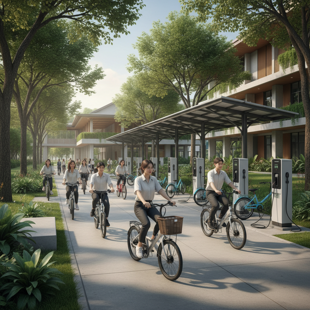 ส่องเทรนด์ 2026: มหาลัยไทยจ่อดัน E-Bike เป็นพาหนะหลัก - thai-university-ebike-trend-2026
