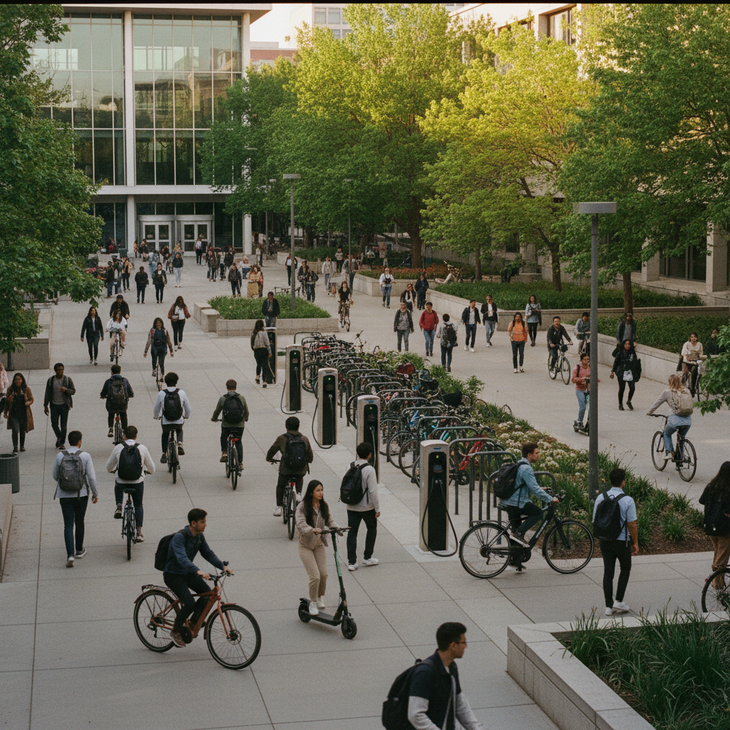 เทรนด์ EV เปิดเทอม 2026: มหาลัยดัน E-Bike ลดใช้น้ำมัน - university-ebike-ev-trend