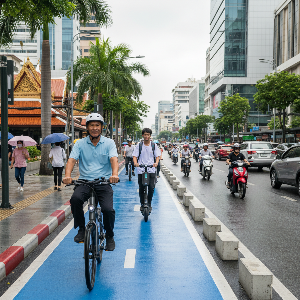 อัปเดตนโยบาย EV 2026! จ่อผุดเลนพิเศษ E-Bike ทั่วไทย - upcoming-ebike-lane-policy-2026