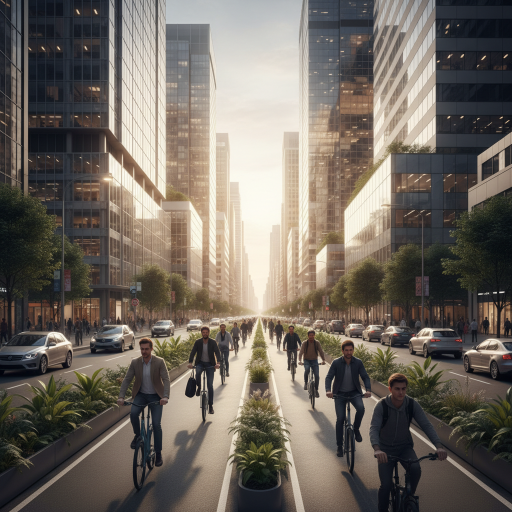 อนาคตคนเมือง! รัฐเล็งขยายเลน E-Bike รับเทรนด์ปี 2026 - urban-ebike-lane-policy-2026