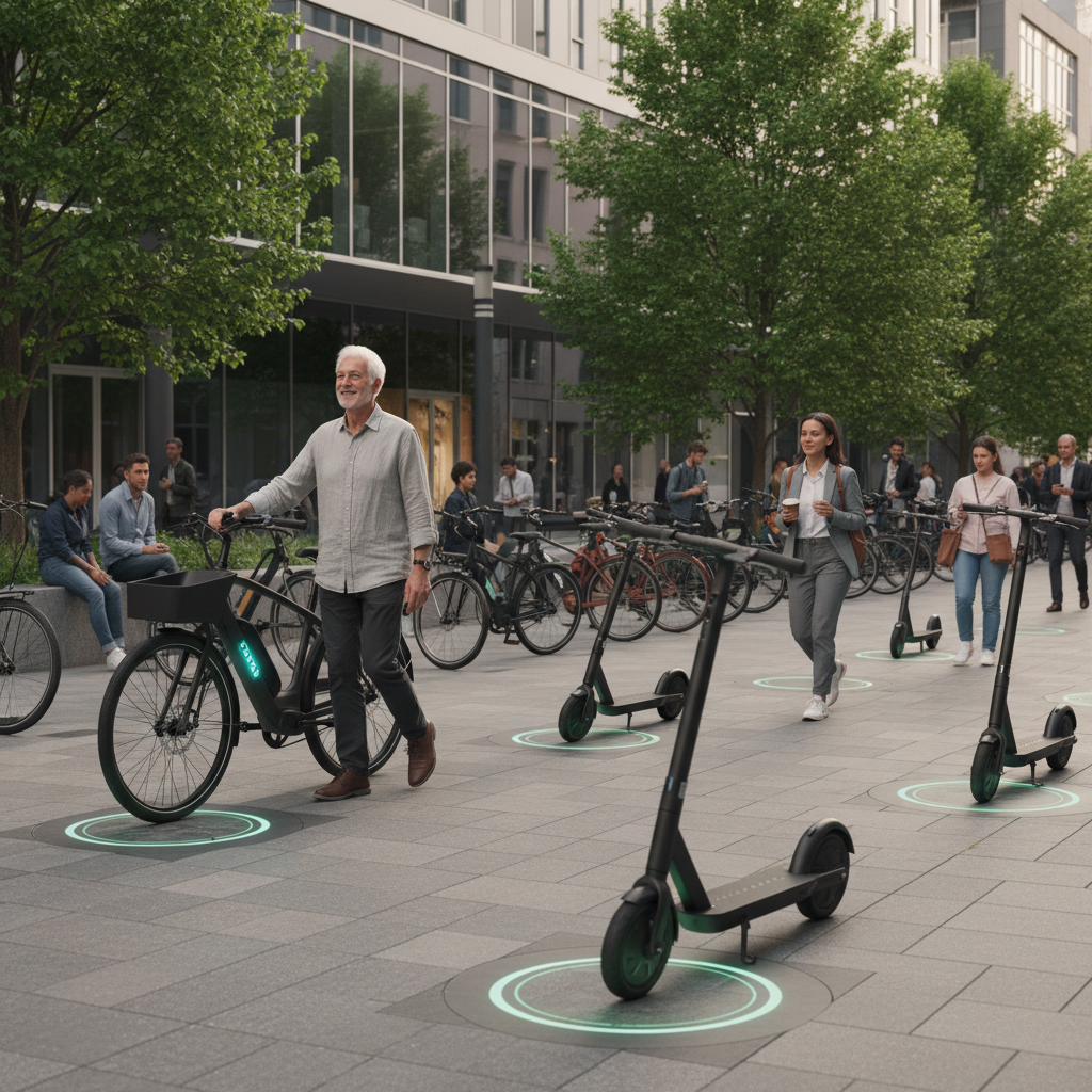 เทรนด์ EV 2026: แท่นชาร์จ E-Bike ไร้สาย จอดปุ๊บชาร์จปั๊บ - wireless-charging-ebike-ev