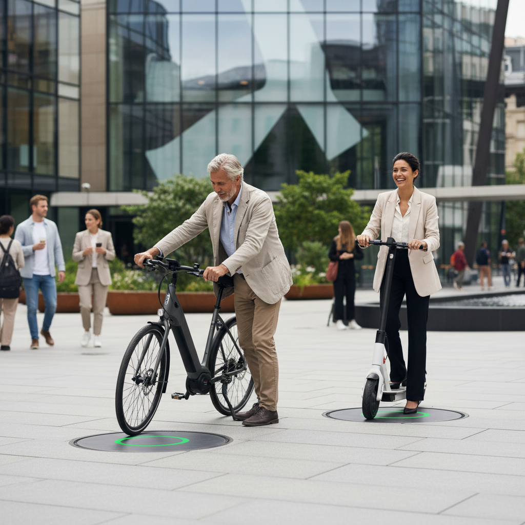 อนาคต EV 2027! เทคโนโลยีชาร์จไร้สายพลิกโฉม E-Bike - wireless-charging-ebike-ev-trend
