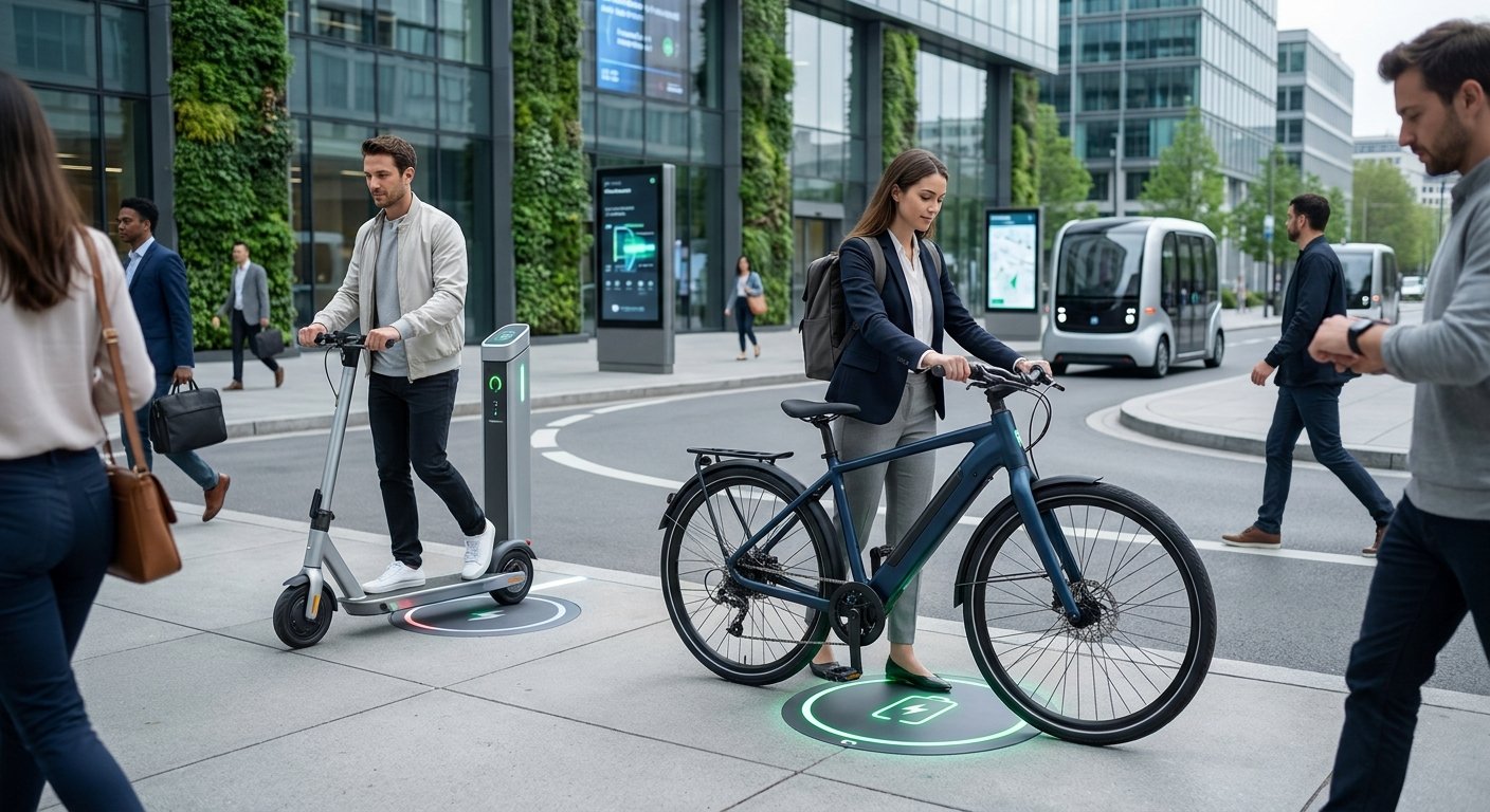 อนาคต EV 2026: นวัตกรรมชาร์จไร้สาย E-Bike สะดวกกว่าที่เคย