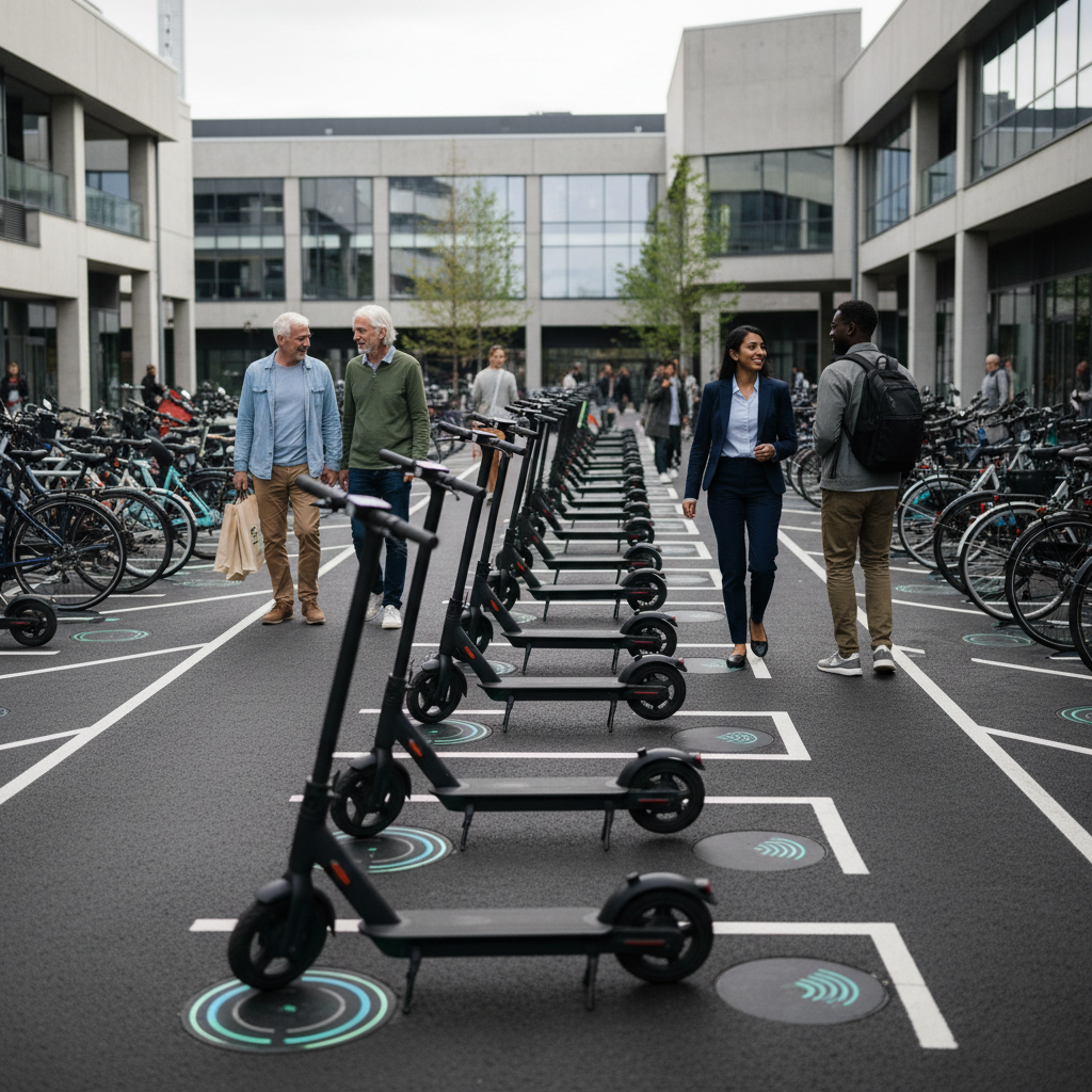 เทรนด์ EV 2026: แท่นชาร์จไร้สาย สกู๊ตเตอร์จอดปุ๊บชาร์จปั๊บ - wireless-charging-ev-scooter