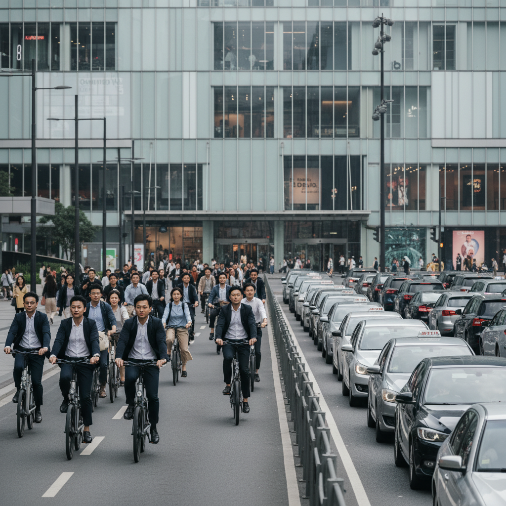 เทรนด์ตลาด 2026: วัยทำงานแห่ใช้ E-Bike ลดภาระค่าน้ำมัน - working-adult-ebike-trend