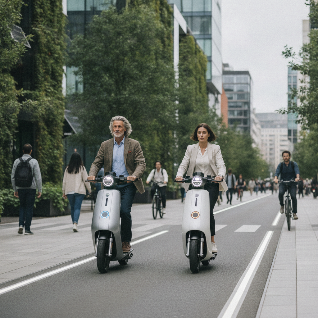 เทรนด์สากล 2026: สกู๊ตเตอร์ AI คุมความเร็วอัตโนมัติ - 2026-ai-smart-electric-scooter