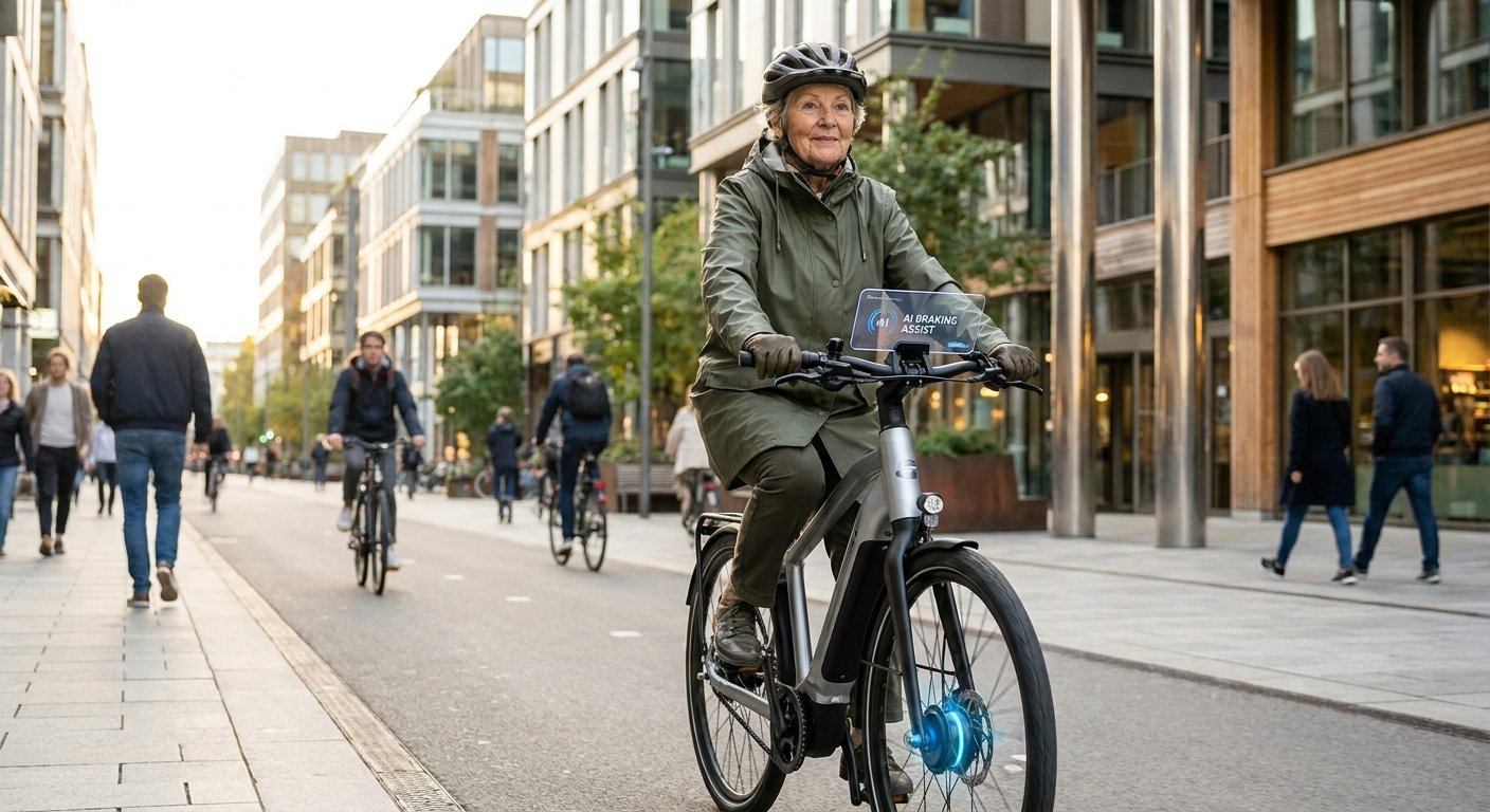 เทรนด์ EV 2026: ระบบเบรก AI ใน E-Bike เพิ่มความปลอดภัยขั้นสุด