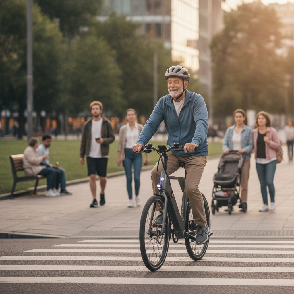 เทรนด์ EV 2026: ลุ้น E-Bike ติด AI ช่วยเบรก ปลอดภัยวัยเก๋า - 2026-ebike-ai-safety-trend