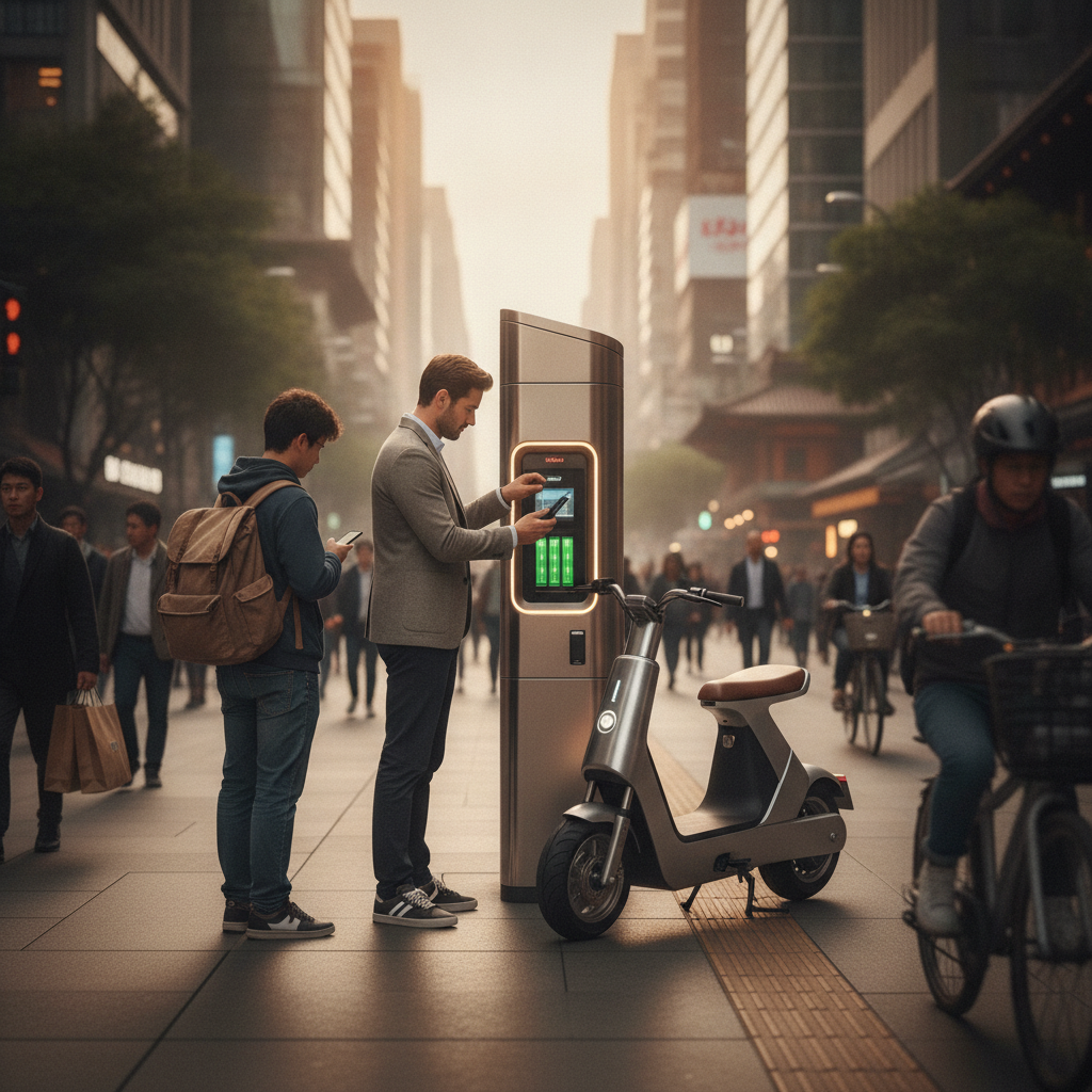 เทรนด์ EV 2026: ตู้สลับแบตเตอรี่ E-Bike สแกนปุ๊บเปลี่ยนปั๊บ - 2026-ebike-battery-swapping-trend
