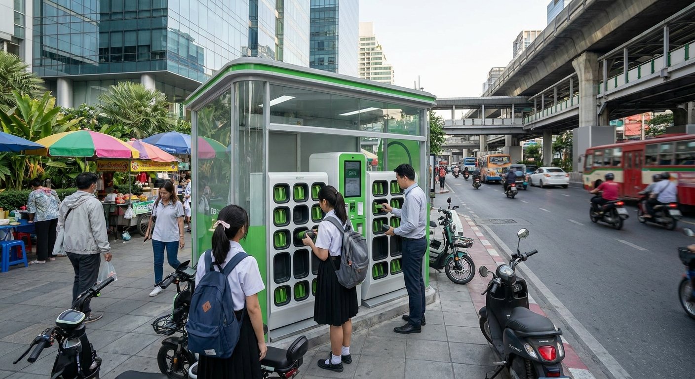 เทรนด์สากล 2026: ลุ้นไทยผุดสถานีสลับแบตเตอรี่ E-Bike