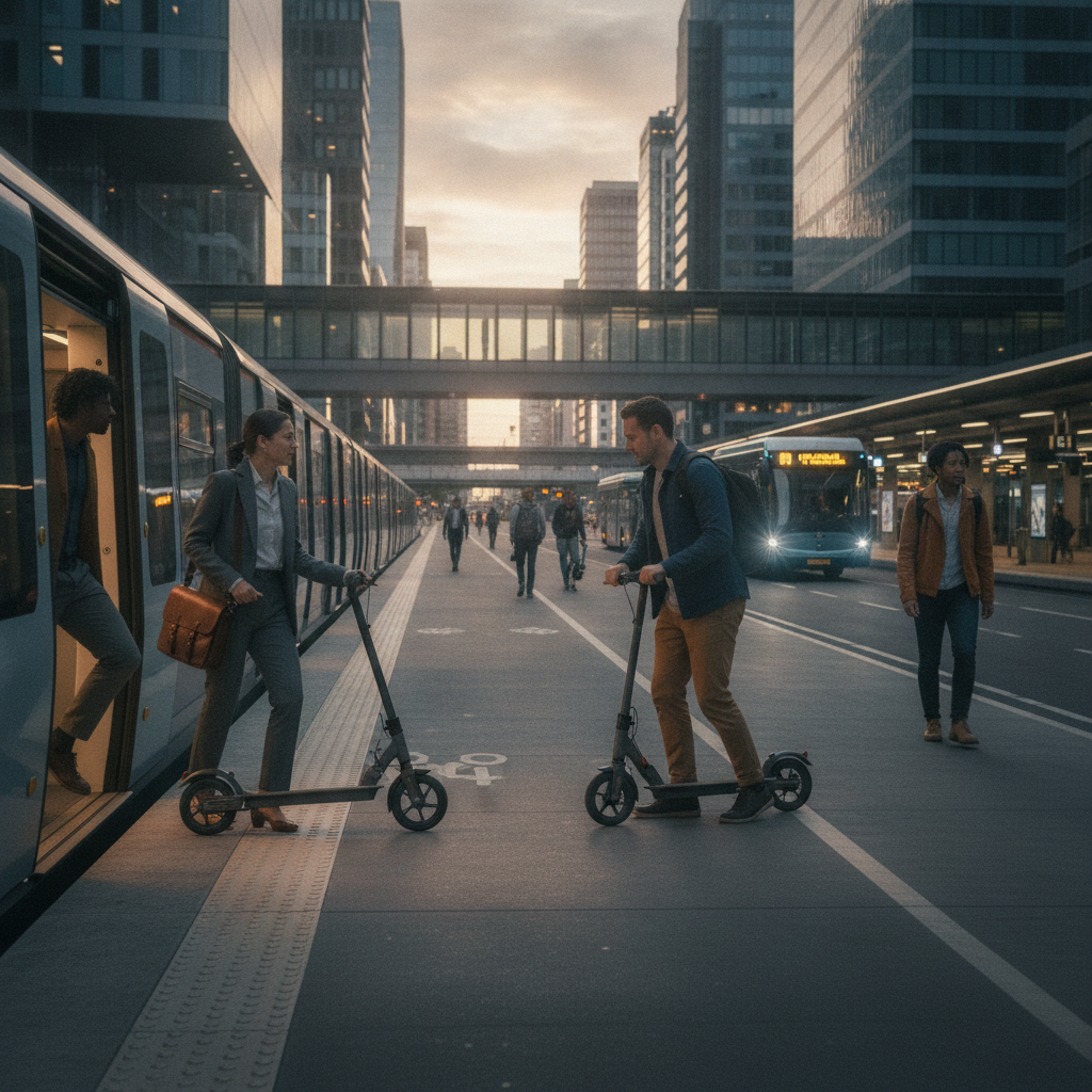 เทรนด์ EV 2026: สกู๊ตเตอร์พับได้ ตอบโจทย์ First-Last Mile - 2026-escooter-first-last-mile-trend