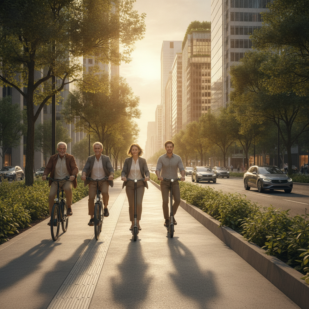 คาดการณ์ปลายปี 26! จ่อขยายเลน E-Bike ทั่วเมืองรับเทรนด์ EV - 2026-urban-ebike-lane-expansion
