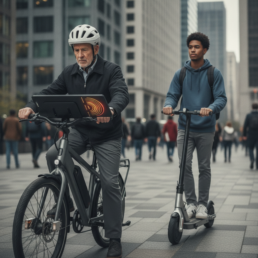เทรนด์ 2027: E-Bike ติดเซ็นเซอร์ AI แจ้งเตือนก่อนชน - 2027-ai-ebike-safety-sensor