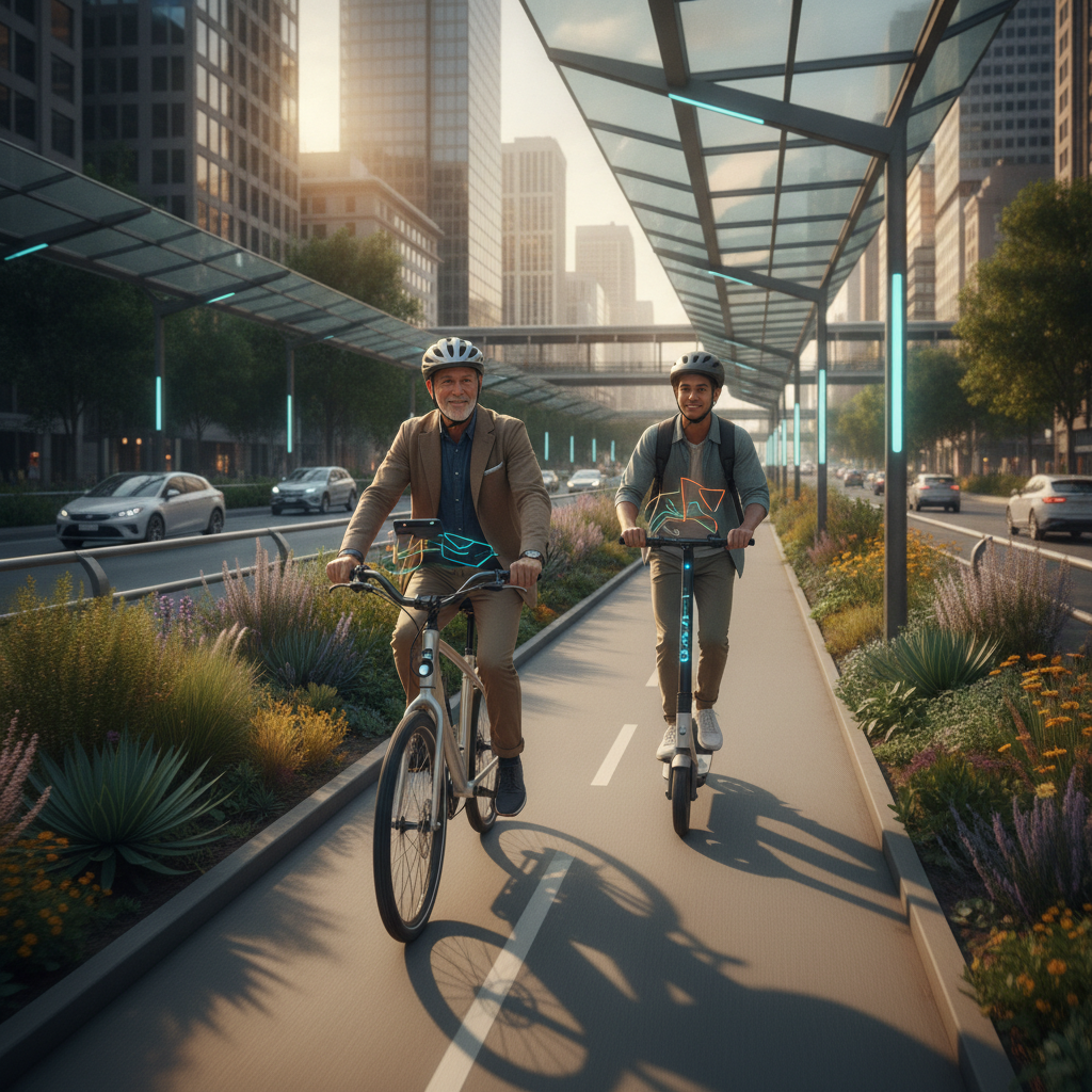 เทรนด์ E-Bike 2027: ระบบ AI อัจฉริยะยกระดับความปลอดภัย - 2027-ai-smart-ebike-safety