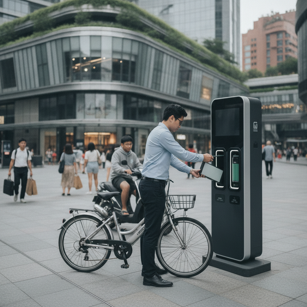 เทรนด์โลก 2027: ตู้สลับแบตเตอรี่ E-Bike ไม่ต้องรอชาร์จ - 2027-ebike-battery-swap-trend