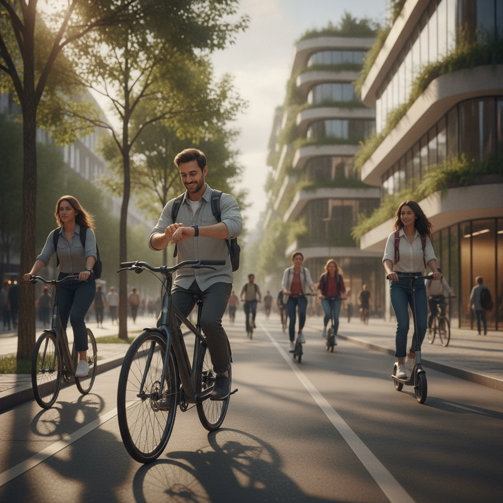 เทรนด์ 2027: ขี่ E-Bike สะสมแต้มคาร์บอน แลกส่วนลดค่าไฟ - 2027-ebike-carbon-credit-trend