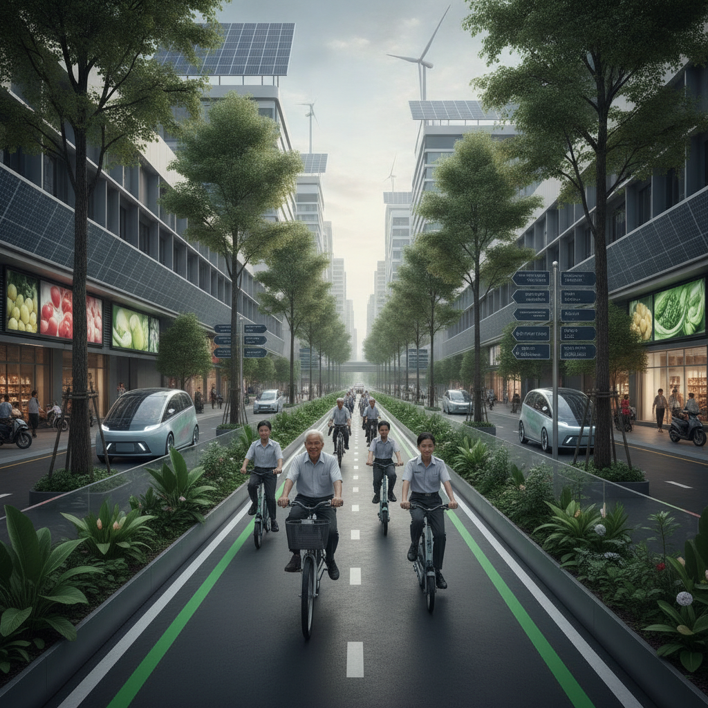 นโยบาย EV 2027: รัฐฯ จ่อขยายเลนพิเศษ E-Bike ขับขี่ปลอดภัย - 2027-ebike-safe-lane-policy