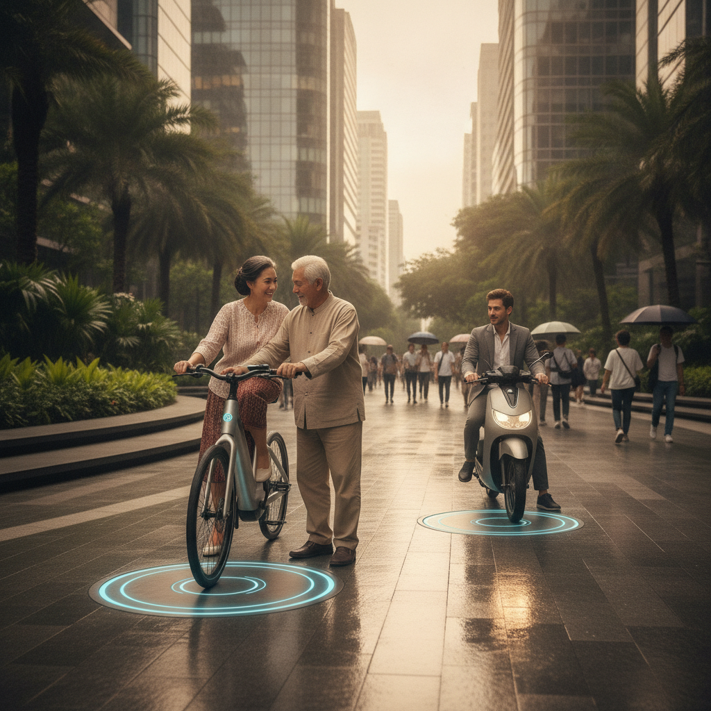 เทรนด์ 2027: แท่นชาร์จไร้สาย E-Bike จอดปุ๊บชาร์จปั๊บ - 2027-ebike-wireless-charging-trend