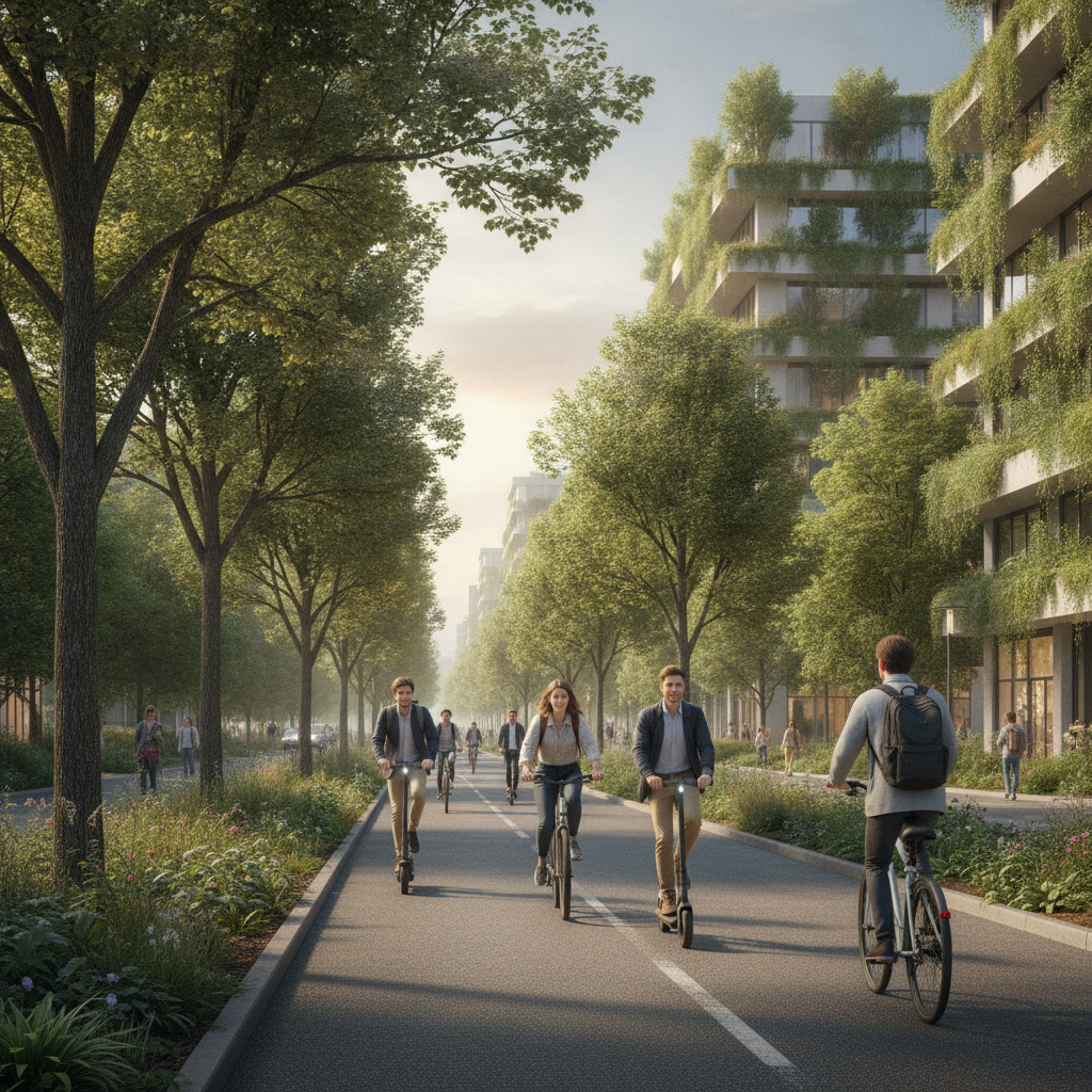 เทรนด์ Eco-City 2027: ภาครัฐจ่อผุดเลนพิเศษหนุนใช้ E-Bike - 2027-eco-city-ebike-lane-trend
