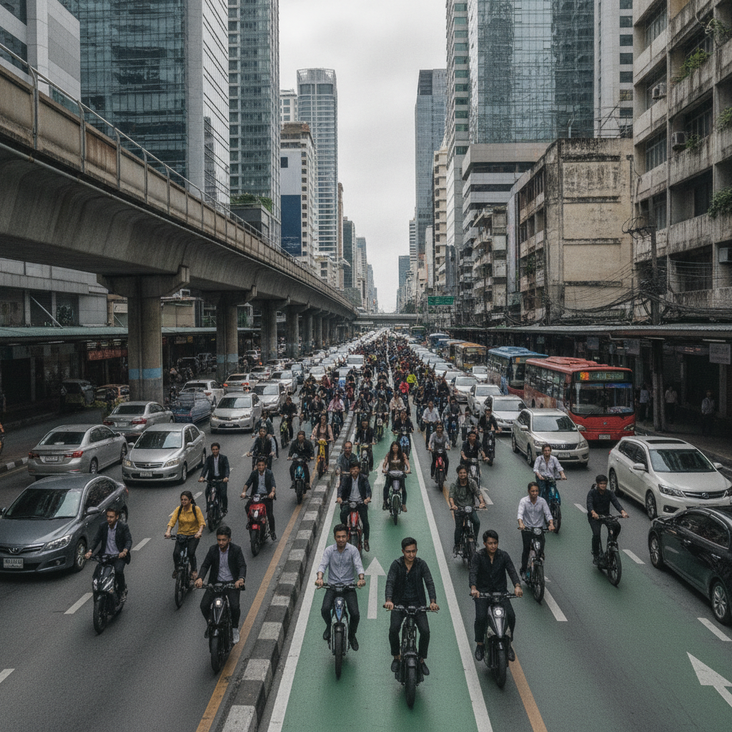 เทรนด์ EV 2027: วัยทำงานแห่ใช้สกู๊ตเตอร์ไฟฟ้าหนีรถติด - 2027-ev-scooter-trend