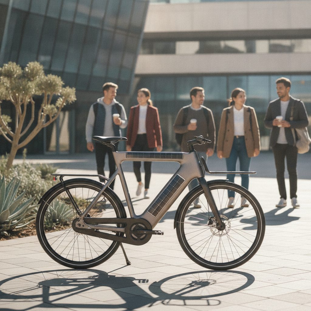 เทรนด์ 2027: E-Bike โซลาร์เซลล์ ชาร์จไฟเองได้ไม่ง้อปลั๊ก - 2027-solar-cell-ebike-trend