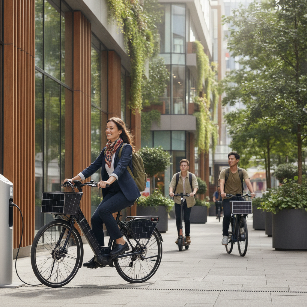 เทรนด์ 2027: E-Bike โซลาร์เซลล์ วิ่งไกลขึ้นไม่ต้องง้อปลั๊ก - 2027-solar-ebike-tech-trend