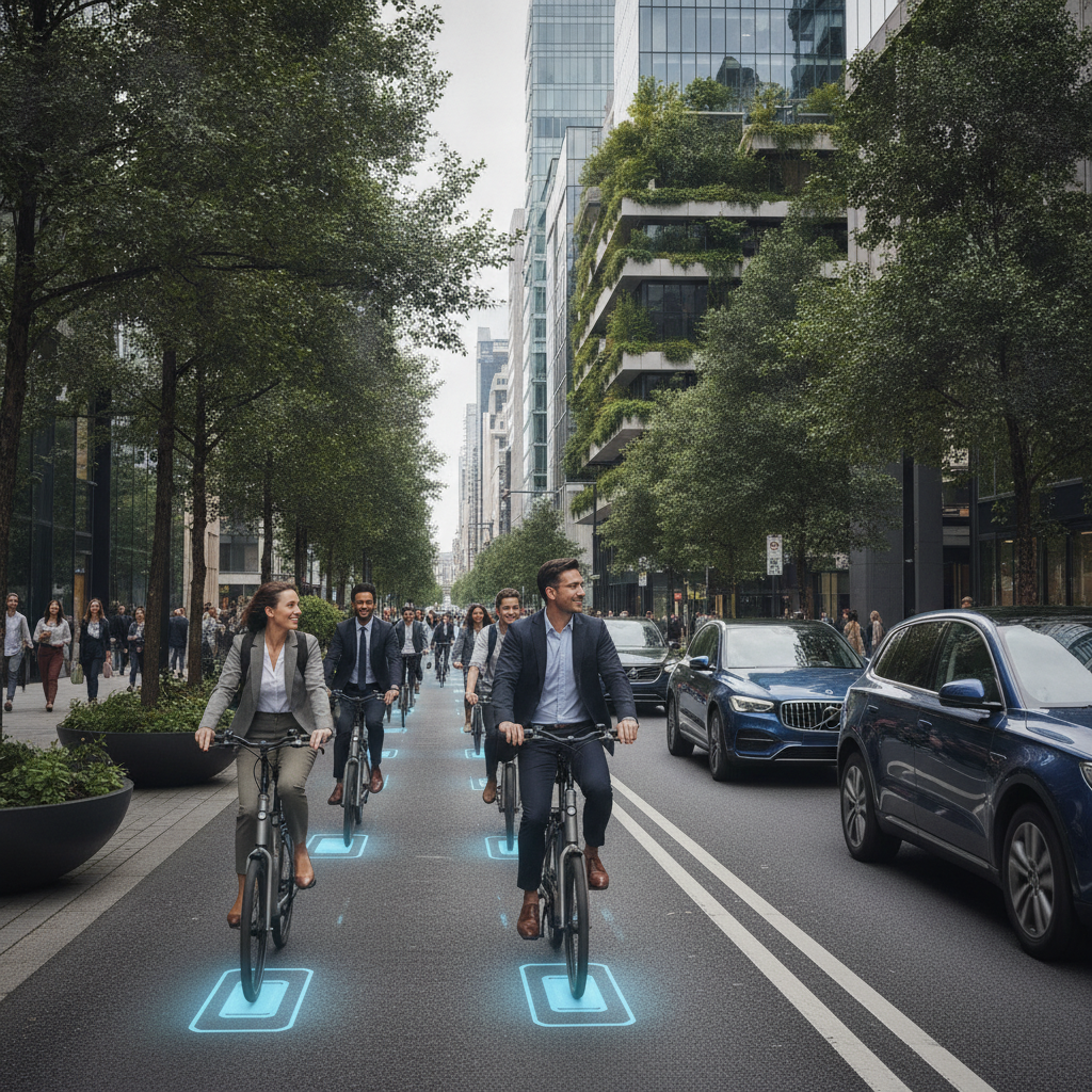 เทรนด์ 2027: ถนนชาร์จไร้สาย ขับ E-Bike ไปชาร์จไปไม่ต้องจอด - 2027-wireless-charging-road-ebike