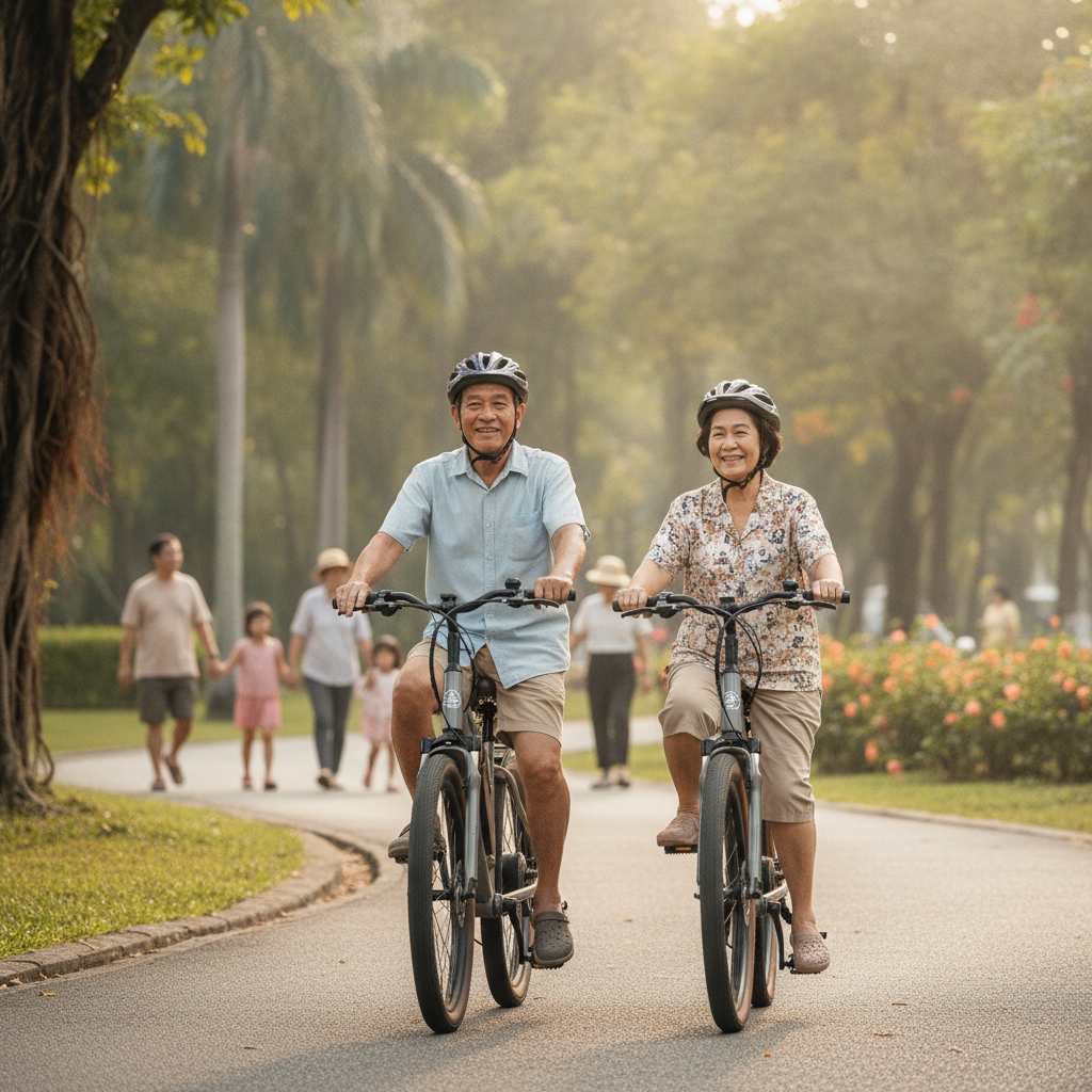 เทรนด์ 2027: E-Bike พาหนะยอดฮิตตอบโจทย์สังคมผู้สูงวัย - aging-society-ebike-trend