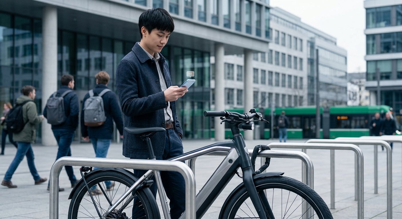 อนาคต E-Bike 2027: ล็อกและตามรถด้วย AI หมดกังวลรถหาย