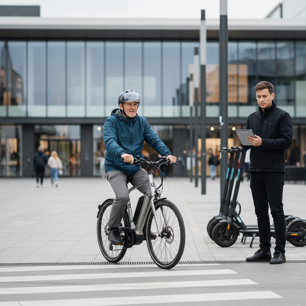 เทรนด์ 2027! E-Bike ล้ำหน้าด้วยระบบ AI ช่วยเบรก - ai-auto-brake-ebike-2027