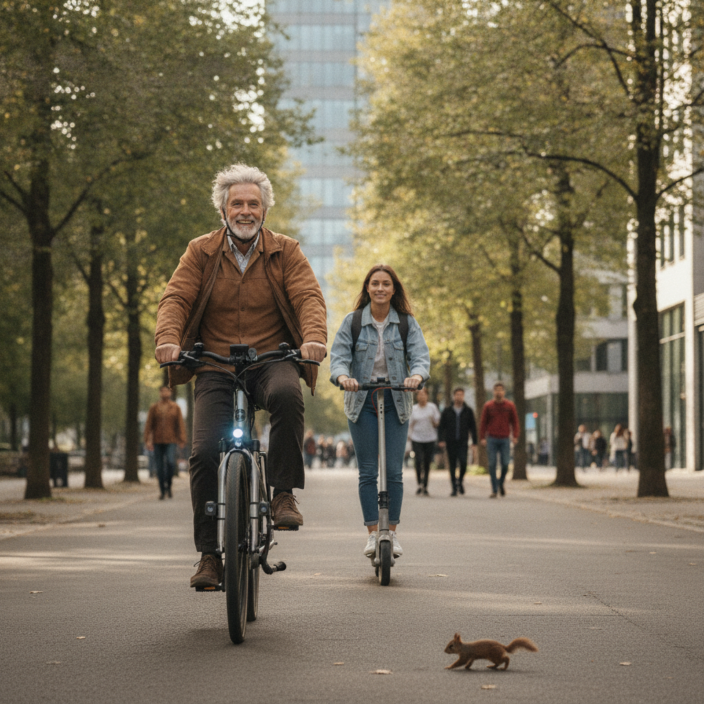 เทรนด์ EV 2027! ระบบ AI ช่วยเบรกอัตโนมัติ ปลอดภัยทุกวัย - ai-auto-brake-ebike-trend