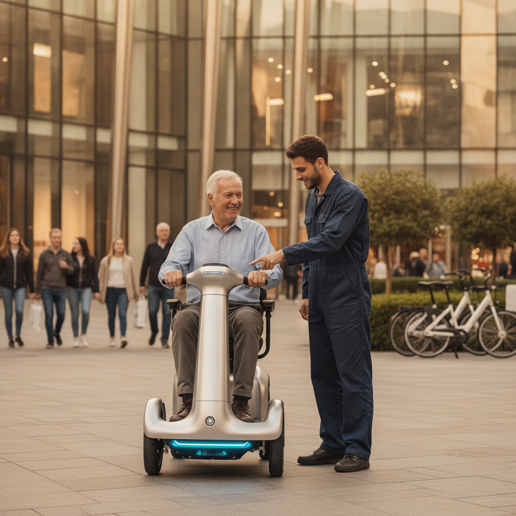 เทรนด์ EV 2027: สกู๊ตเตอร์ AI ป้องกันล้ม ตอบโจทย์วัยเก๋า - ai-ebike-safety-trend-2027