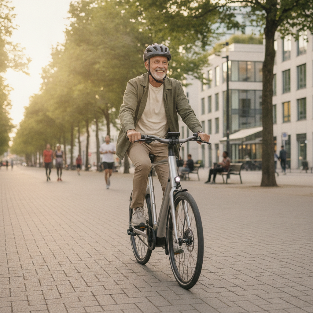 เทรนด์ EV 2027! E-Bike ติด AI เบรกอัตโนมัติ ตอบโจทย์วัยเก๋า - ai-ebike-safety-trend-2027